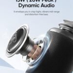 Portable Bluetooth Speaker Valentines Gifts For Him: Powerful Crystal Clear Sound/Romantic Light/IPX5 Waterproof/All Day Playtime/BT 5.3/TWS Paring,Small Wireless Speaker for Outdoor|Travel|Date Night