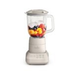 bella 10 Speed Countertop Blender, Juicer & Smoothie Maker, Fits-anywhere™ Kitchenware, Slim Flip & Store Design, Dishwasher Safe 48oz Capacity Pitcher & Lid, Stainless Steel Blade, 450 Watt, Oatmilk