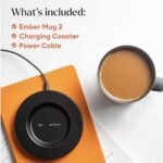 Ember Temperature Control Smart Mug 2, 14 Oz, App-Controlled Heated Coffee Mug with 80 Min Battery Life and Improved Design, Black - Image 3